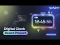 Build a Digital Clock in React Clean UI Full Code Tutorial CodeWithAswin Tamil
