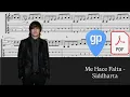 Me Hace Falta Cap. 2 - Siddhartha PDF AND Guitar PRO Tabs [TABS]