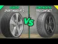 Continental TrueContact vs Dunlop Sport Maxx RT 2