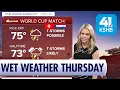 Rain Expected Thursday Afternoon in Kansas City