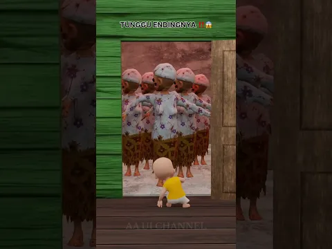 Upin ketuk pintu ada penampakan OPAH EXE ‼️😱
