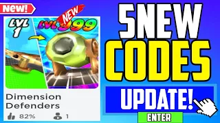 SECRET UPDATE DIMENSION DEFENDERS CODES