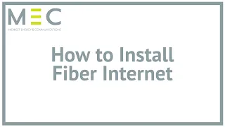 Fiber Internet Installation