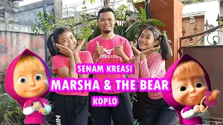 kocak senam kreasi marsha and the bear koplo choreo by ngurah sinar