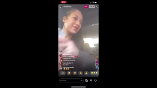 bhad bhabie twerking for the gram different positions in car 