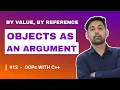 Object As Function Arguments In C With Example OOPs In C Explain In Hindi CodeNirbhay