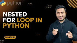 Nested For Loop in Python The Complete Python Course Python Tutorial
