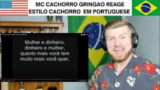 CACHORRO REACT ???? Racionais Mc's - Estilo Cachorro ( legendado ) ???????? Gringo React Estilo Cachorro ????????