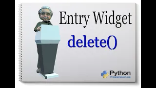 Python Tkinter Entry Widget method delete english