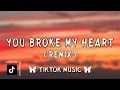 Download Lagu you broke my heart Remix - kobzx2z, Myla \u0026 Kryd (Hoodtrap / Mylancore Remix) {Lyrics} MP3