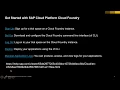 Deploy a NodeJS App to SAP Cloud Platform Cloud Foundry
