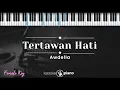 Tertawan Hati - Awdella (KARAOKE PIANO - FEMALE KEY)
