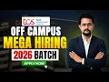 TCS B Sc Ignite Hiring 2026 Biggest IT Opportunity for B Sc BCA B Voc Freshers