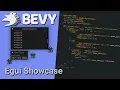 Bevy Egui - Quick Easy Developer Tools and UIs