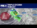 1st of 3 powerful storms slams SoCal