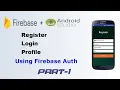 Register Android App Using Firebase Android Studio Auth Tutorials Part 1 Dee Dev Tutorial