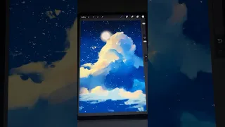 How to paint CLOUDS
