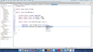 Java Pixel Paint 1 The Frame