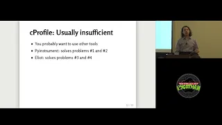 Beyond cProfile performance optimization with sampling profilers and logging