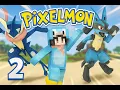Pixelmon Adventures Ep 2 - Trying to Evolve Frogadier