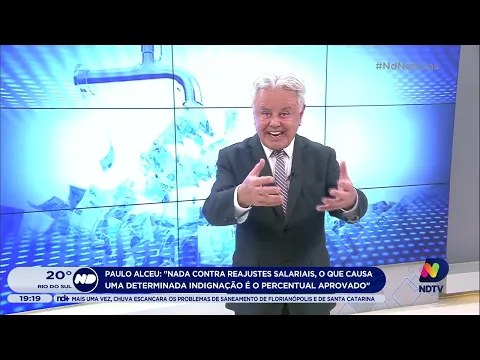 Paulo Alceu comenta percentual aprovado do reajuste salarial de parlamentares