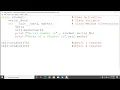 Unit-5 Part-4 Class Variable instance variable