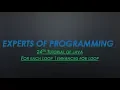 JAVA Programming tutorials in 24th Tutorial For each loop enhanced for loop in java