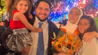 واخيرا حفل تخرج نجمة طيور الجنة ديمة بشار من الجامعة  وحصولها علي المركز التاني  قولوا ماشاء الله  دندنها