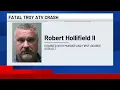1 dead 1 critical after ATV crash in Troy driver charged