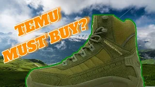 A MUST BUY THE UNZHUO MAKE HIKING BOOT FROM TEMU Is It Worth it