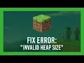 Fix Invalid heap size or Could not reserve enough space