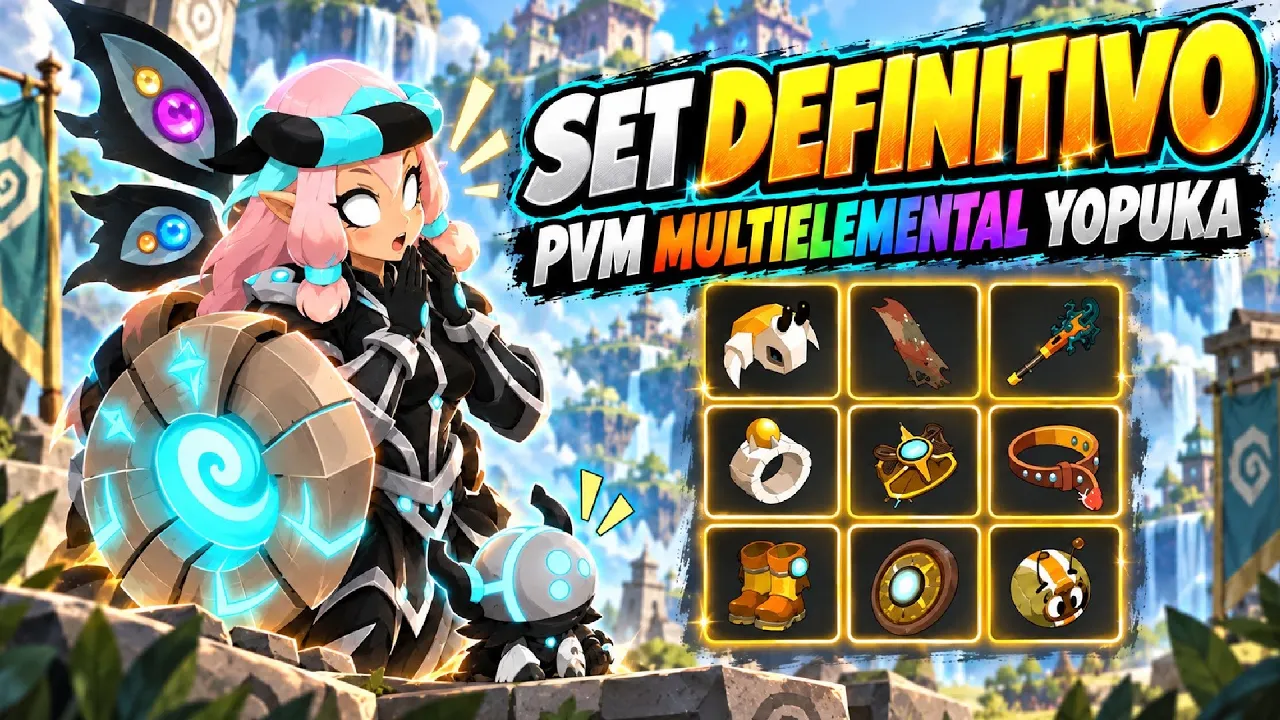 este es MI SET DEFINITIVO MULTIELEMTAL de mi YOPUKA para PVM | DOFUS