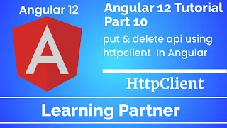 Angular Tutorial Put Delete API with HttpClient using json server