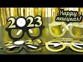 Download Lagu Amazon com New Years Eve Party Supplies 2023, New Year Decorations 2023 with Black Gold Ha