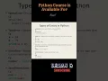 Python Syntax Error