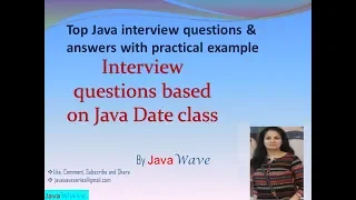 Difference between java utill Date java sql Date java util calendar Date API in Java 8