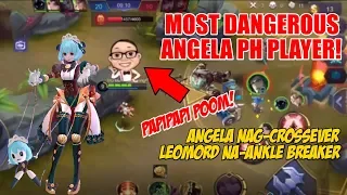 Download PAPIPAPI POOM! MOST DANGEROUS ANGELA PLAYER IN PH! - MOBILE LEGENDS MP3