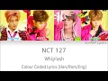 Download Lagu NCT 127 (엔씨티 127) - Whiplash Colour Coded Lyrics (Han/Rom/Eng)