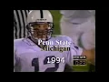 Penn State at Michigan 1994 GAME STORY