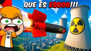 5 BOMBAS NUCLEARES vs una CENTRAL NUCLEAR ☢️💥