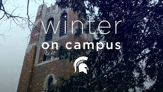 60 Seconds Of Spartan Winter Michigan State University 
