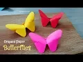 How to make Origami paper butterflies Easy craft DIY crafts