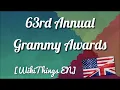 63rd Annual Grammy Awards WikiThings EN