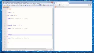 PHP Tutorial for Beginners 12 The else if statement