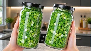 store green onions for a whole year still fresh and flavorful five star chef s secret 