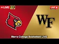 Lagu Louisville vs Wake Forest LIVE 4K | Men's College Basketball 2026 | NCAAM LIVE
