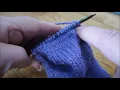 Toe-Up Sock Gusset Heel