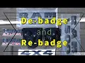 De-badge and Re-badge 2017 Ram 1500 - emblem removal and replacement