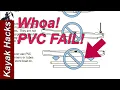 FAIL Kayak Storage Rack PVC Issue