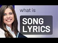 Understanding Song A Guide for English Language Learners
